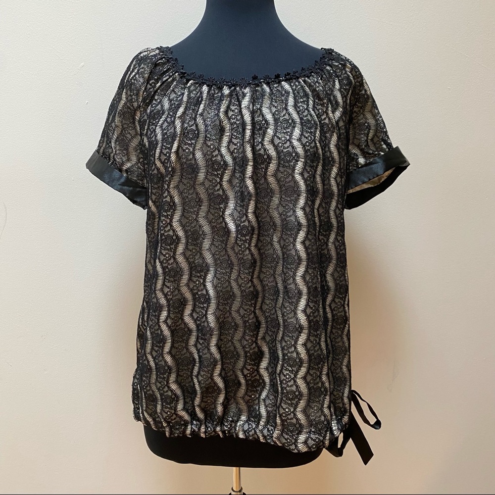 Willi Smith Lace Top